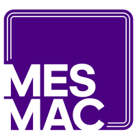 The Yorkshire MESMAC logo: the word MESMAC in white inside a white-bordered square, on a purple background.