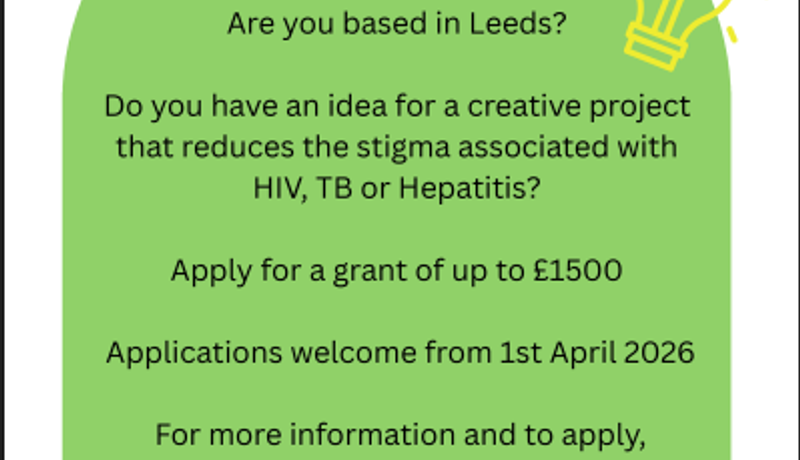 Fast Track Cities Leeds Community Grants