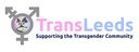 "TransLeeds - Supporting the Transgender Community" logo with a transgender symbol and an owl.