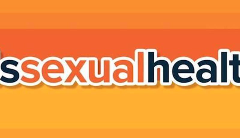 Leedssexualhealth.com banner in orange with a condom-square logo.